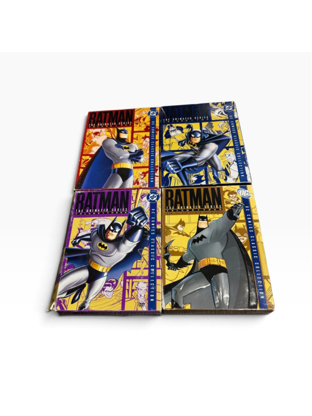 Batman The Animated Series DVD Full Collection Volumes 1-4 16 Disc Set Y2k